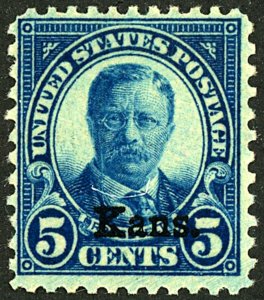 U.S. #663 MINT OG LH