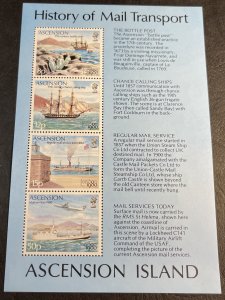 ASCENSION ISLAND # 260a-MINT NEVER/HINGED--SOUVENIR SHEET--1984