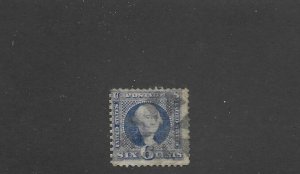 United States Scott 115 6-cent Washington used small cc