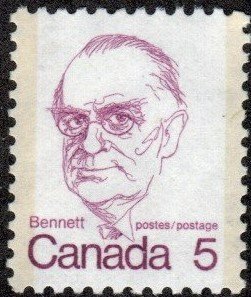 Canada 590 - Unused-ng - 5c Richard Bedford Bennett (1973)