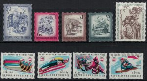 Austria 1975 Commemoratives Complete - MNH