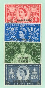 Bahrain #92-95  Single (Complete Set) (Queen)