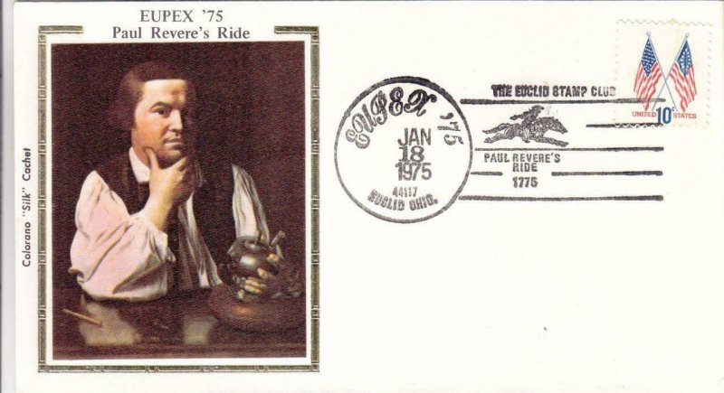 1975, EUPEX, Paul Revere's Ride, Colorano Silk (D13051)