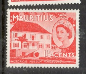 Mauritius 1950s Early Issue Fine Mint Hinged 15c. NW-137590