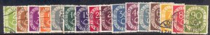 Germany 1951-52 Scott 670-85 cmp u fvf  scv $40.90 Less 80%= BIN $8.18