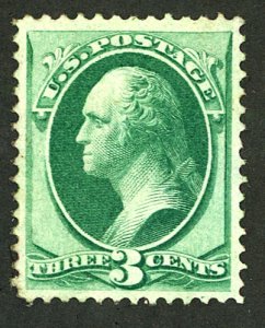 U.S. #147 MINT REGUMMED LH