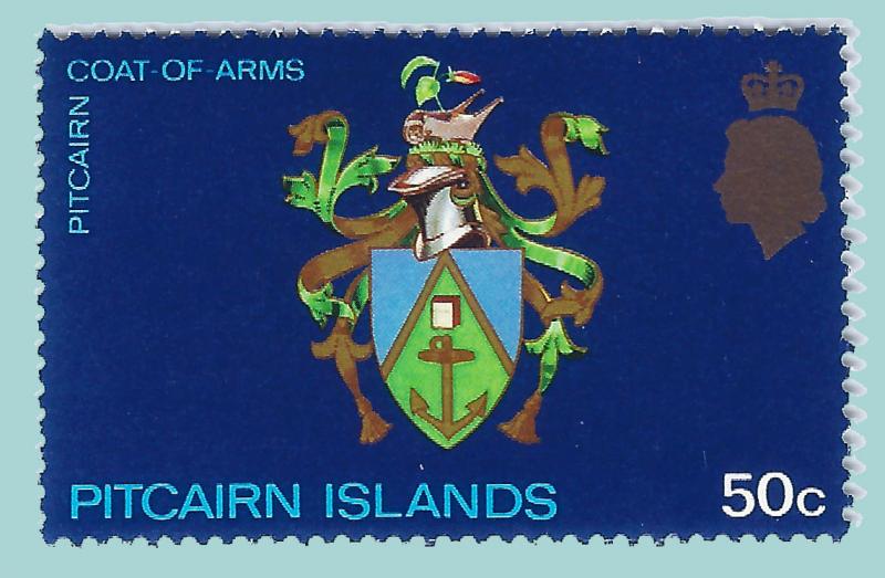 Pitcairn Islands 1973 Sc 129 MNH New Pitcairn Coat of Arms