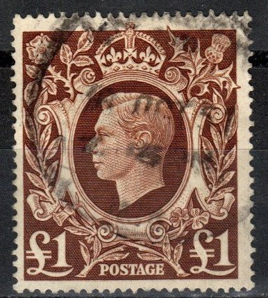 Great Britain #275  F-VF Used CV $20.00  (X2816)