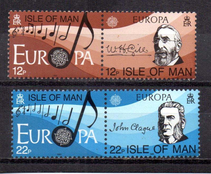 Isle of Man 282-283 MNH