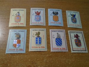 India  Portuguese  #  560-67  MNH