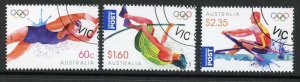 Australia SG3804/6 2012 Olympic Games 2nd Issue Set Fine Used