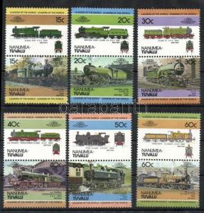 Tuvalu-Nanumea stamp MNH 1984 Locomotives WS36090