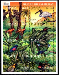 Antigua & Barbuda 2000 Birds of the Caribbean Mint MNH Miniature Sheet SC 2309