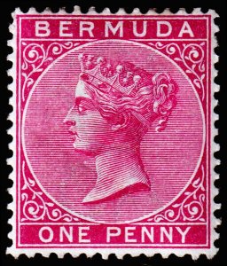 Bermuda Scott 19 (1889) Mint H OG F-VF, CV $21.00 C