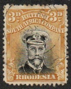 Rhodesia Sc #124 Used