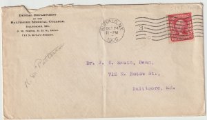 U.S Scott 319 on cover