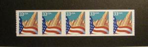 Scott 3281c, 33 cent Flag o/City, PNC5,#5555 MNH, NICE