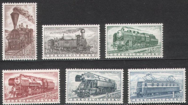 Czechoslovakia 1956 Sc#770-775 MNH