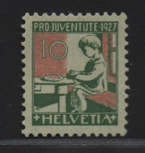 Switzerland  #B42  MNH  1927  pro juventute   10c