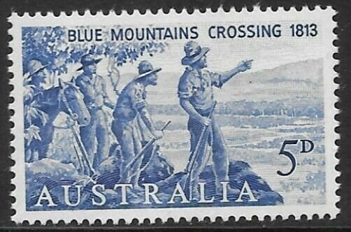 AUSTRALIA SG352 1963 ANNIV. ANNIV OF FIRST CROSSING OF BLUE MOUNTAINS MNH