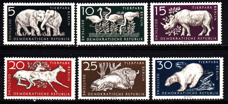 GDR 317-22 mnh set