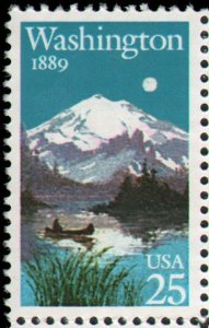 Washington State One PACK of TEN 25 Cent Postage Stamps Scott 2404