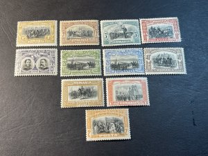 ROMANIA # 176-185--MINT/HINGED---COMPLETE SET---1906