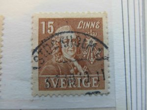 Sweden Sweden 1939 Sverige Sweden 15o perf 121⁄2 fine used stamp A13P41F14-
