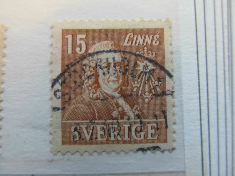 Sweden Sweden 1939 Sverige Sweden 15o perf 121⁄2 fine used stamp A13P41F14-