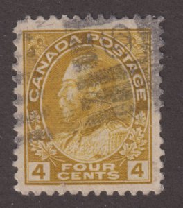 Canada 110 King George V Admiral 4¢ 1922