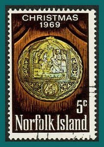 Norfolk Island 1969 Christmas, used  #125,SG102