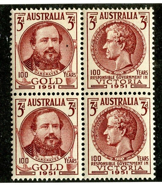 1951 Australia Sc #244-45 MNH** cv.$4 ( 412 Australia )