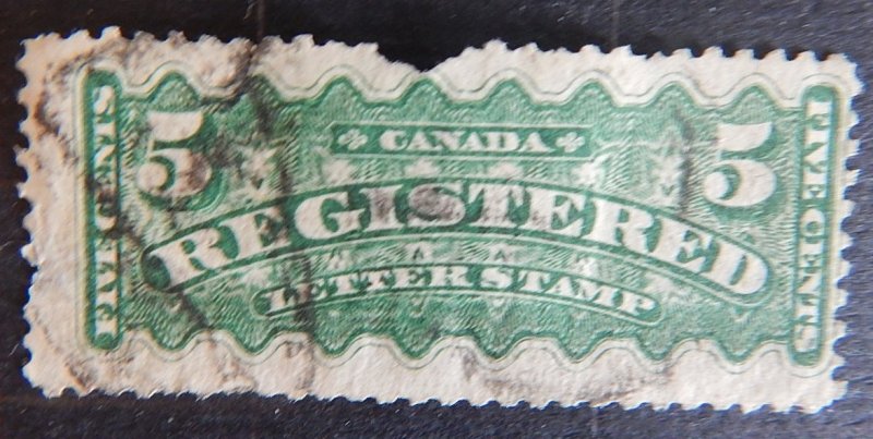 Canada, 1875-1888, Registration Stamps, CV $193, (1988-T)