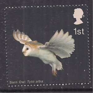 GB 2003 QE2 1st Birds of Prey ' Barn Owl ' Umm SG 2329 ( 662 )
