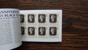 Isle of Man 1990 Stamp World Booklet Penny Black MNH  