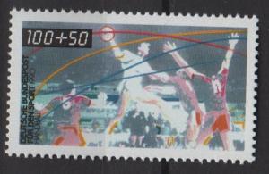 Germany 1990 - Scott B687 MNH - 100 + 50 pf, Popular sports