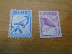 Cuba  #  2457/2461  MNH