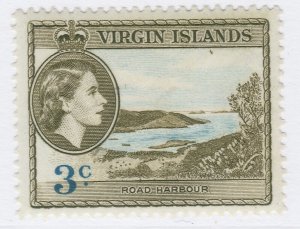 BRITISH VIRGIN ISLANDS 1956 3c MH* Stamp A30P16F42018-