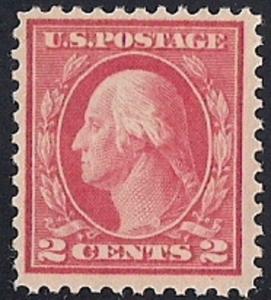 461 2 cent Washington Pale Carmine Red 1 Stamp mint OG NH VF