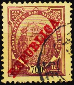 Portugal(Mozambique Co). 1911 700r S.G.164 Fine Used