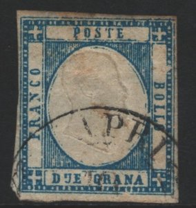 Italy Two Sicilies Sc#22 Used