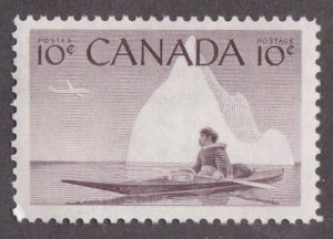 Canada #  351, Eskimo & Kayak, NH, 1/2 Cat.