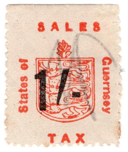 (I.B) Guernsey Revenue : Sales Tax 1/- (German Occupation)