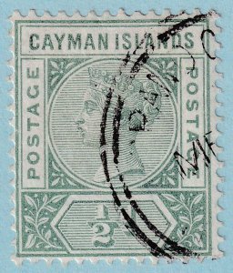 CAYMAN ISLANDS 1  USED - NO FAULTS VERY FINE! - XAZ