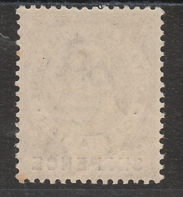 GIBRALTAR 1903 KEVII 6D WMK CROWN CA 