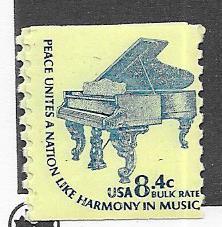 US#1615C $0.8.4 Piano  Coil   (MNH) CV $0.25