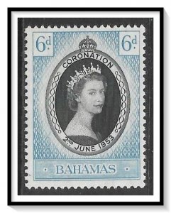 Bahamas #157 Coronation Issue NG