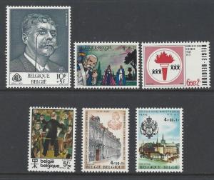 Belgium 1977 College Lemonnier VF MNH (B952-6)