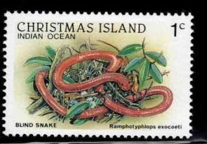 Christmas Island Scott 196 MNH** snake stamp