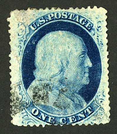 U.S. #24 USED CORNER THIN